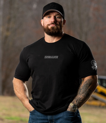 SLAY THE LIVING TEE (BLK-REG)