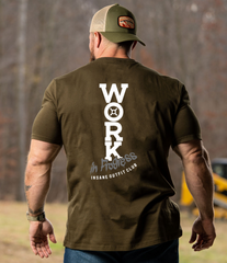 WORKIN PROGRESS TEE (OLIVE-REG)
