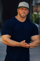 Powerlifters tee (Navy blue)