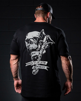 VICTIM MENTALITY TEE (BLK-OSFT)