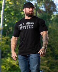 ALL GUNS MATTER TEE (BLK-REG)