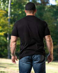 LIBERTY OR DEATH TEE (BLK-REG)