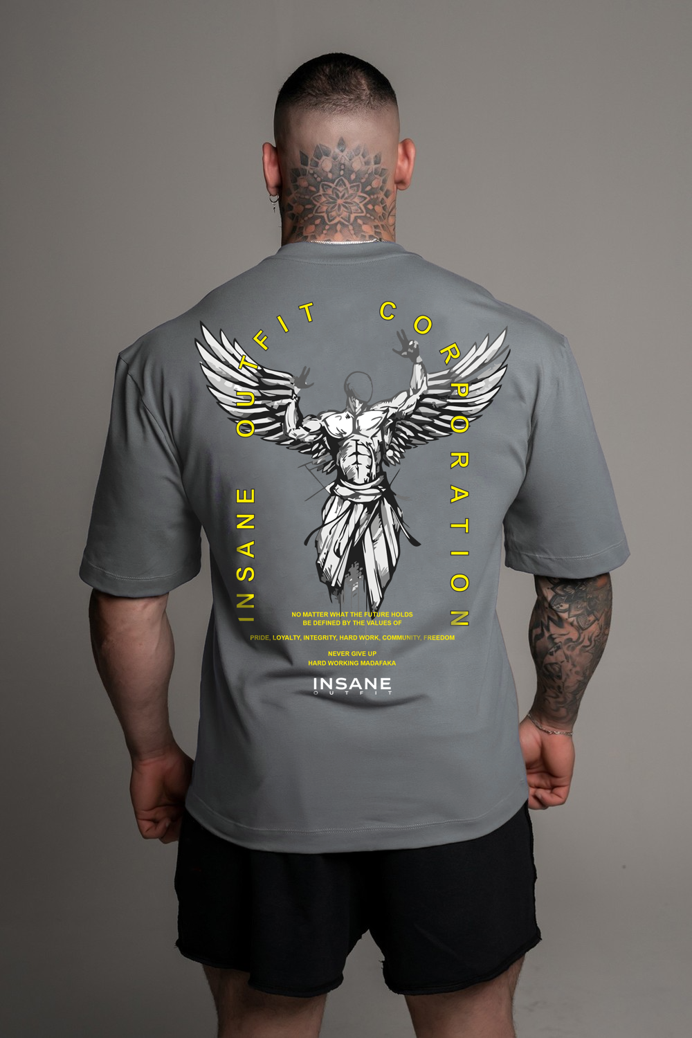 Premium Wings ( SMOKE GREY-OS)