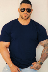 Powerlifters tee (Airforce blue)