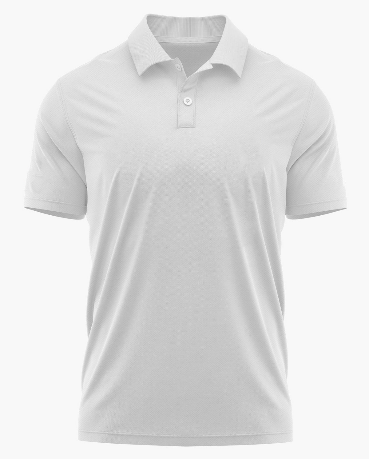 WHITE PREMIUM COTTON POLO