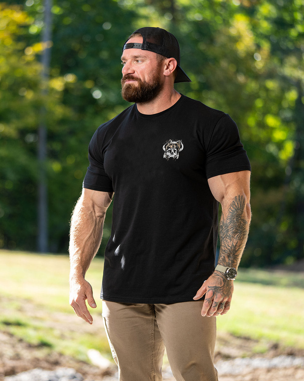 NO REST TEE (BLK-REG)